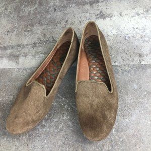 Sam Edelman Alvin Brown Calf /Pony Hair Size 8.5